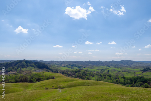 Hills Landscape Background