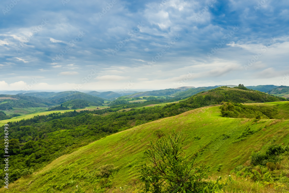 Fototapeta premium Hills Landscape Background