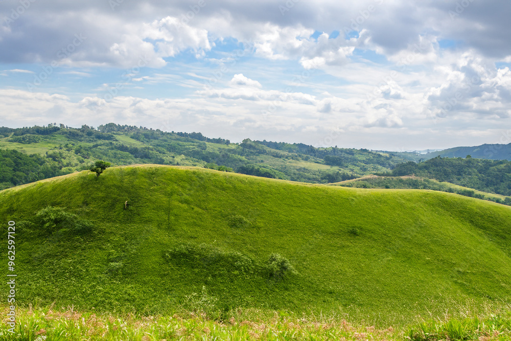 Fototapeta premium Hills Landscape Background