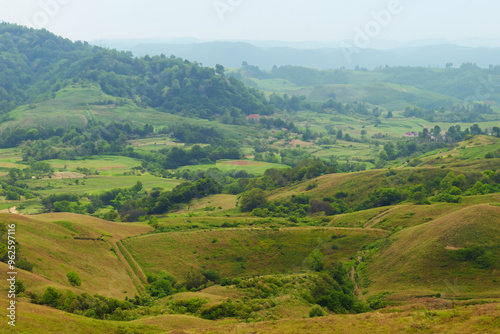 Hills Landscape Background