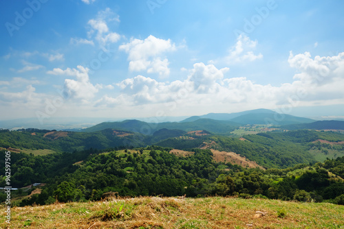 Hills Landscape Background