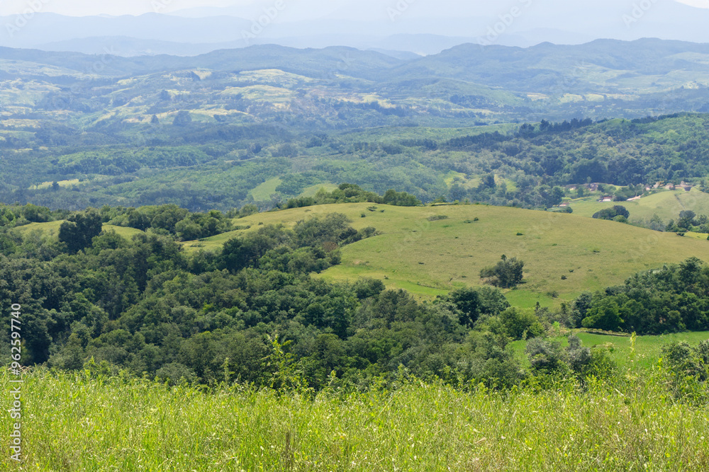 Hills Landscape Background