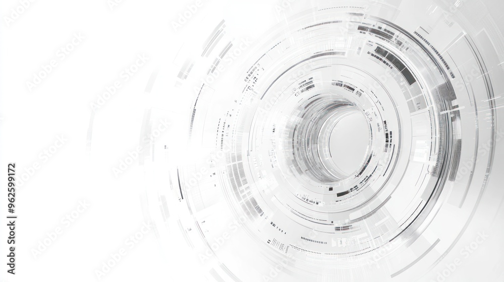 Abstract Circle Tech Design Abstract Circle Tech Design