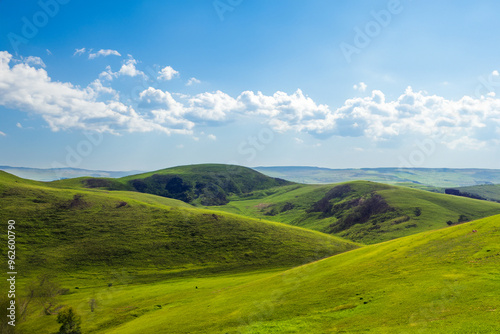 Hills Landscape Background