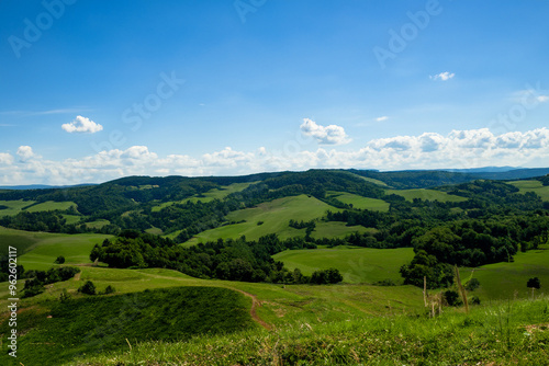 Hills Landscape Background