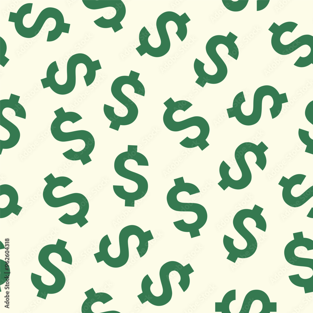dollar sign seamless pattern in green with transparent background dollar sign seamless pattern in green with transparent background