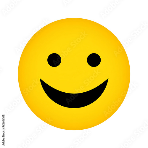 Yellow Smiley Face Emoji