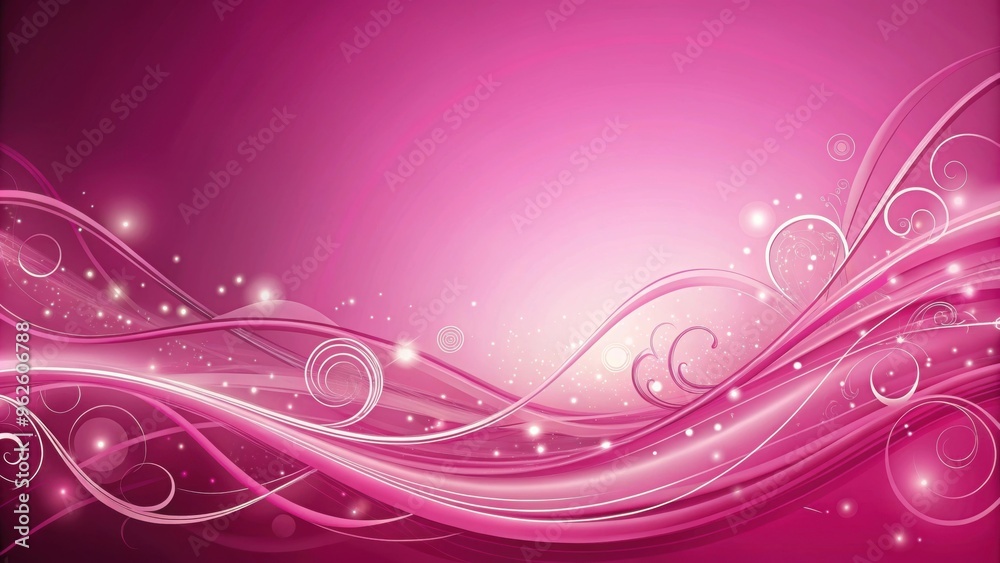 Luxurious pink background with abstract swirl wavy shape object, rendering, abstract, swirl, wavy, shape, luxurious, pink Luxurious pink background with abstract swirl wavy shape object, rendering, abstract, swirl, wavy, shape, luxurious, pink