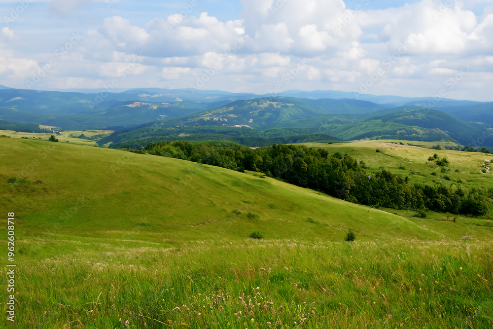 Hills Landscape Background