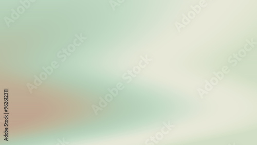 Green Sage Abstract Blurred gradient background with hologram effect and magic lights. Abstract fantasy backdrop with fairy sparkles.
