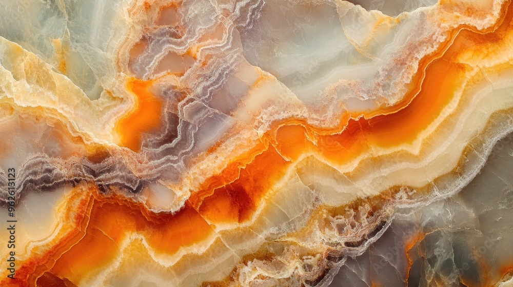 Smooth marble stone background with subtle gray veins running through the surface, creating an elegant texture Smooth marble stone background with subtle gray veins running through the surface, creating an elegant texture