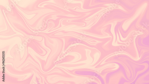 Pink Liquid Abstract Blurred gradient background with hologram effect and magic lights. Abstract fantasy backdrop with fairy sparkles.
