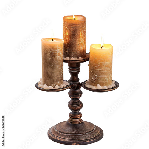 candlestick with candle