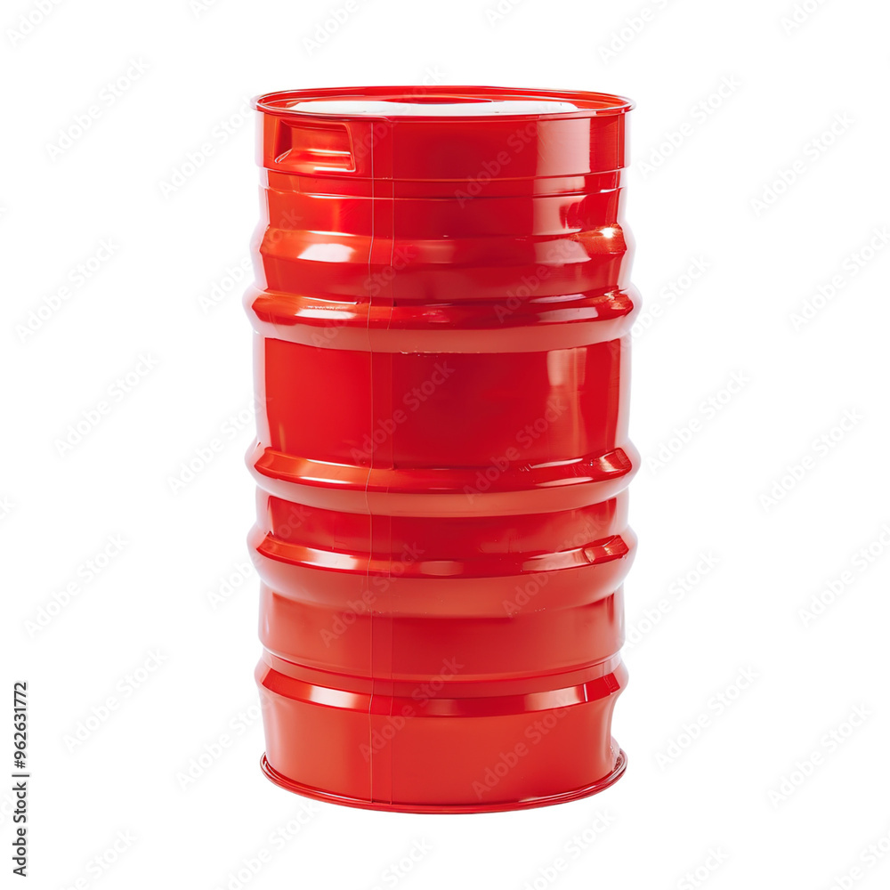 Obraz premium stack of red barrels