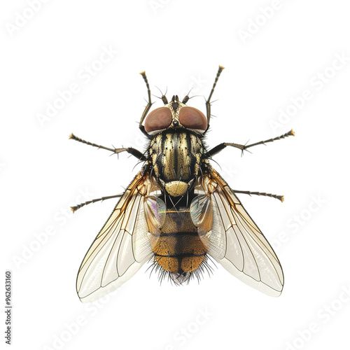 fly isolated on white background