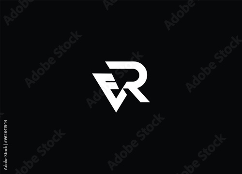 Free Download ER letter initial logo design and monogram logo - GFXLoad