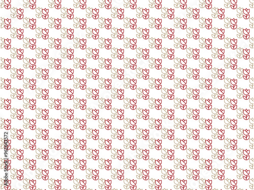 Pattern Design ,Abstract Pattern, Modern Pattern , Rose pattern
