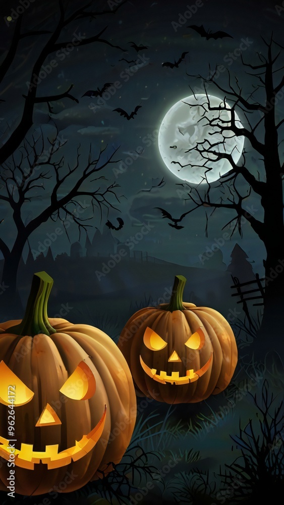 halloween background with pumpkin halloween background with pumpkin
