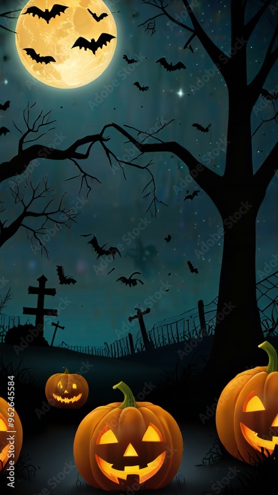 halloween background with pumpkin halloween background with pumpkin