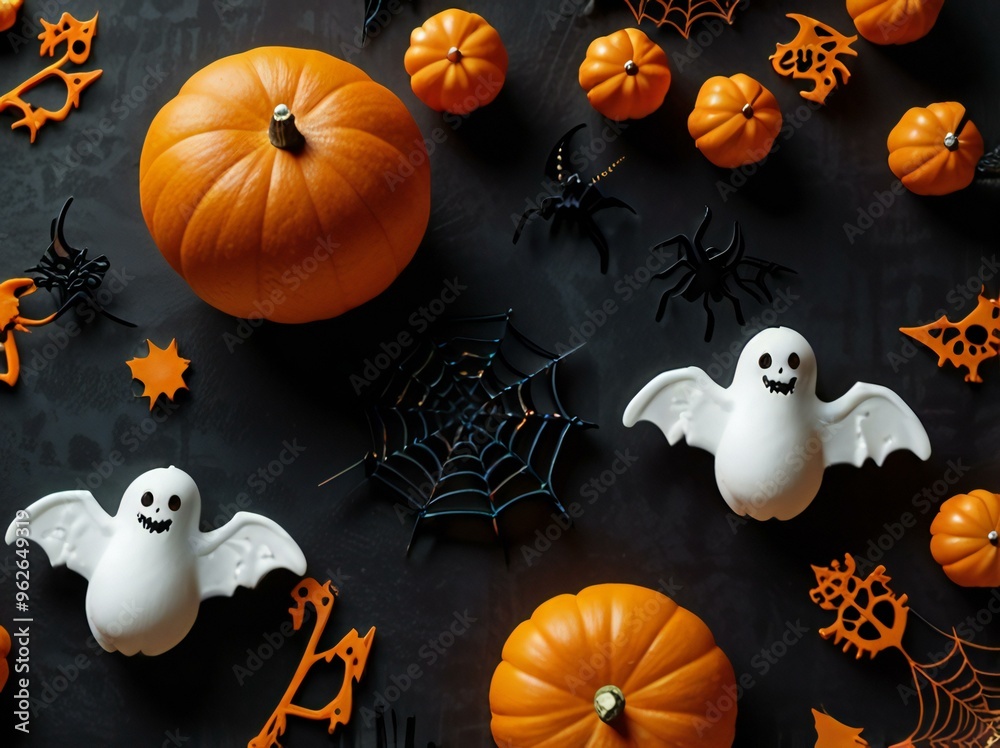 halloween background with pumpkins halloween background with pumpkins