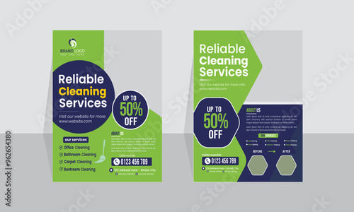 Corporate Cleaning Services Flyer,Cleaning service promotional Flyer template,Dry cleaning,Floor Cleaning