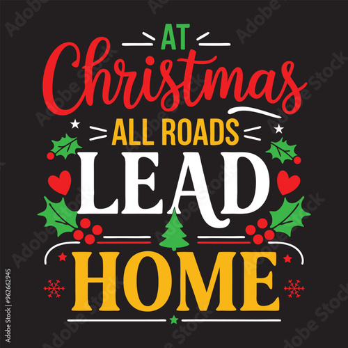 Christmas new t-shirt design AI generated