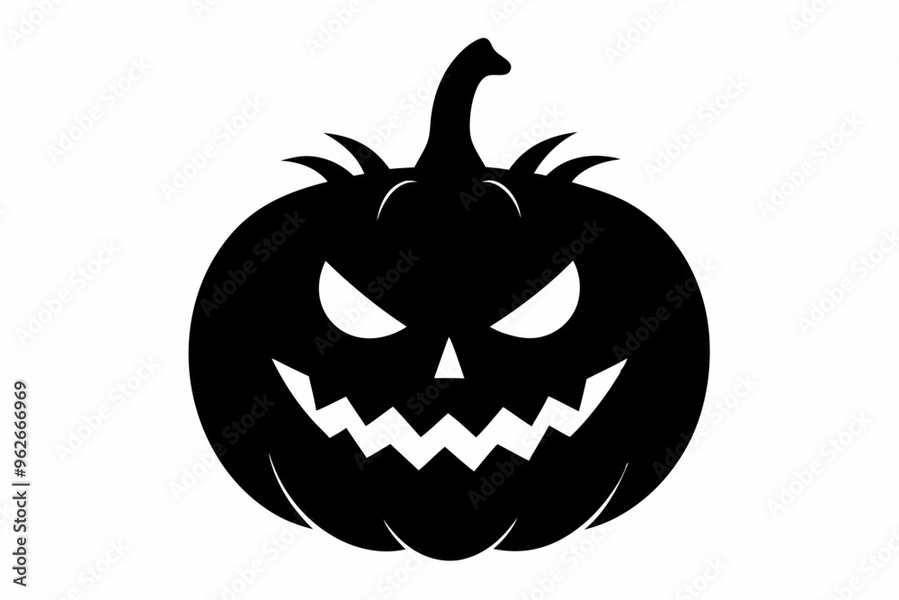 

Halloween pumpkin icon, halloween pumpkin silhouette vector