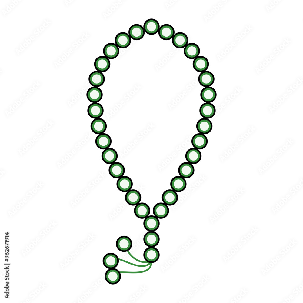 Obraz premium Tasbih Icon