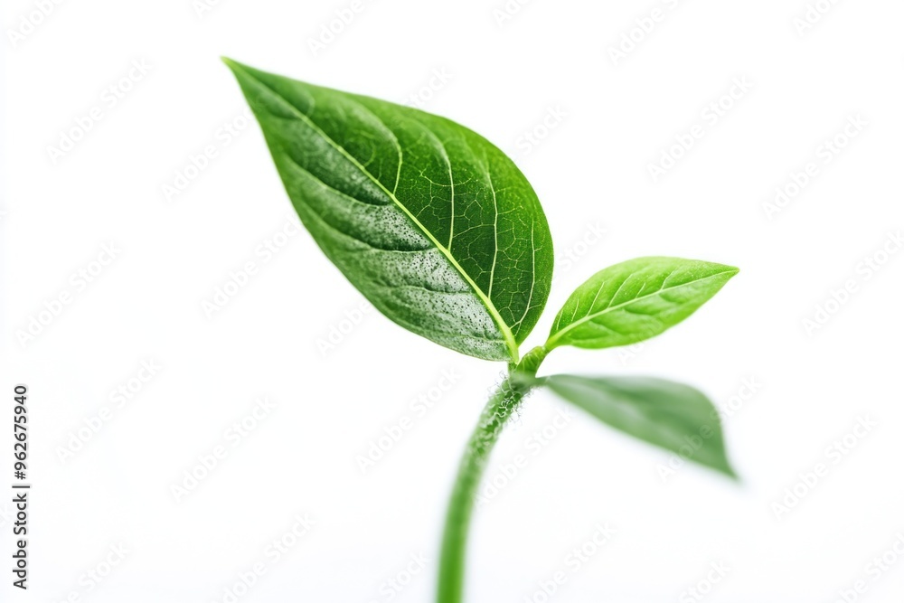 Obraz premium Small Green Plant Sprouting