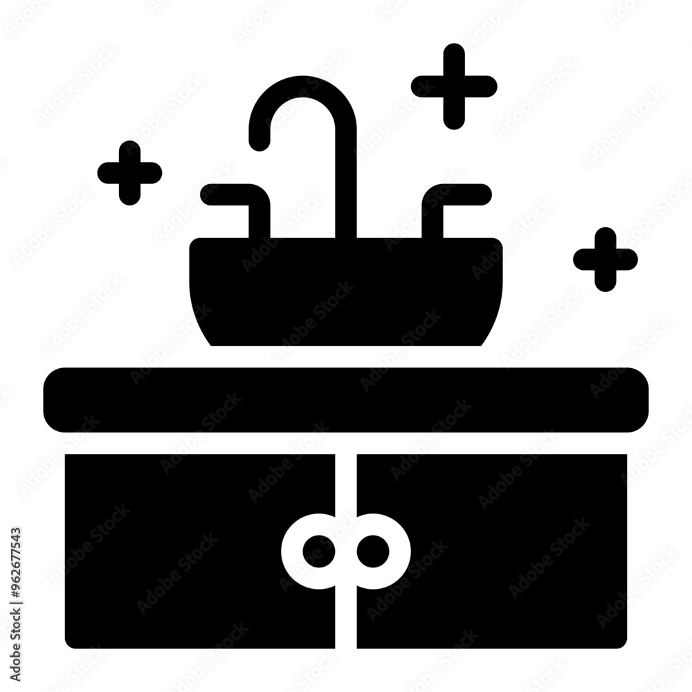 faucet glyph icon faucet glyph icon