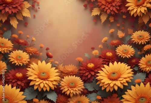 A flower arrangement with orange and red flowers in the middle