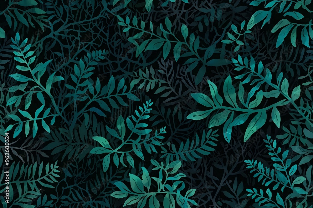 A rich tapestry of dark green foliage, creating a lush and serene backdrop that evokes a sense of tranquility and connection to nature. A rich tapestry of dark green foliage, creating a lush and serene backdrop that evokes a sense of tranquility and connection to nature.