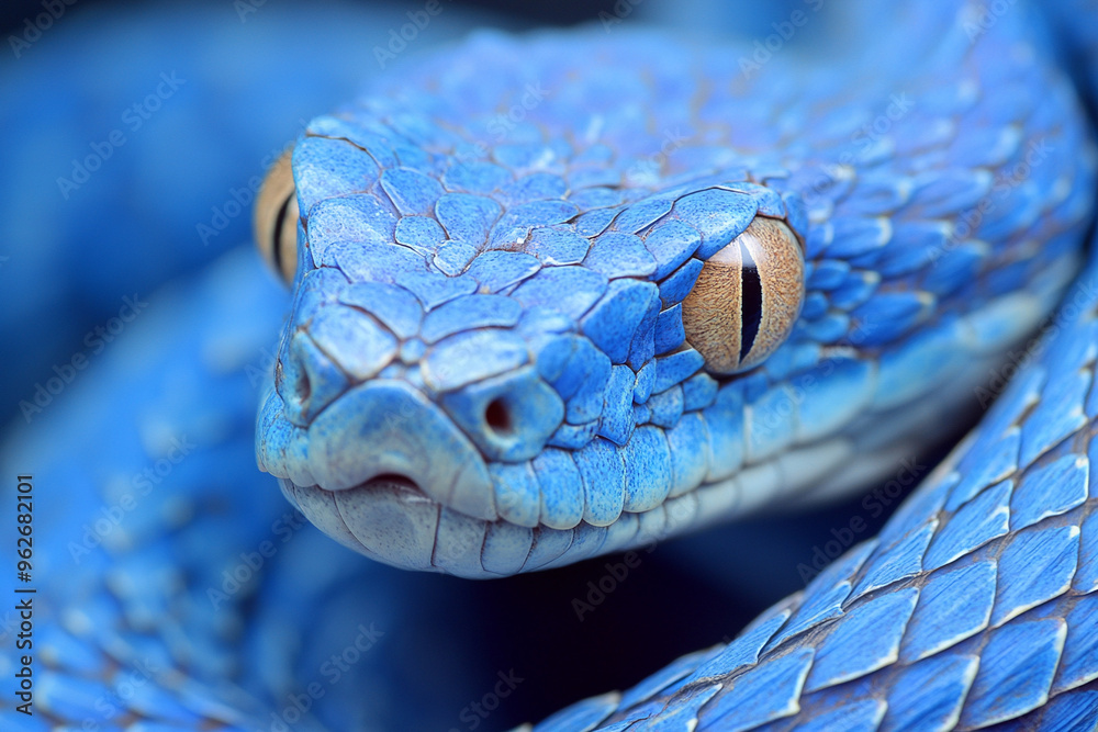 Fototapeta premium Blue Snake