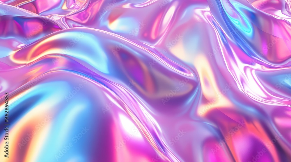 Abstract iridescent background with vibrant metallic colors and wavy patterns. Perfect for modern design projects and creative visual effects. Abstract iridescent background with vibrant metallic colors and wavy patterns. Perfect for modern design projects and creative visual effects.