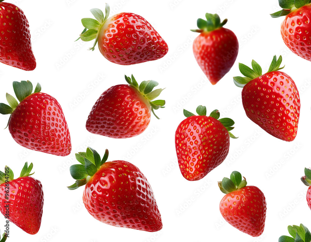 Transparent strawberry Floating Transparent strawberry Floating