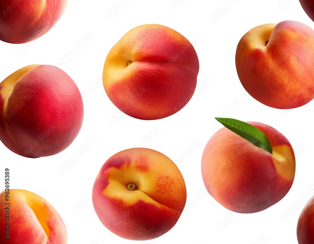 Transparent peach Floating Transparent peach Floating