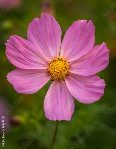 New colorful flowers blooming in spring, beautiful flower garden view 