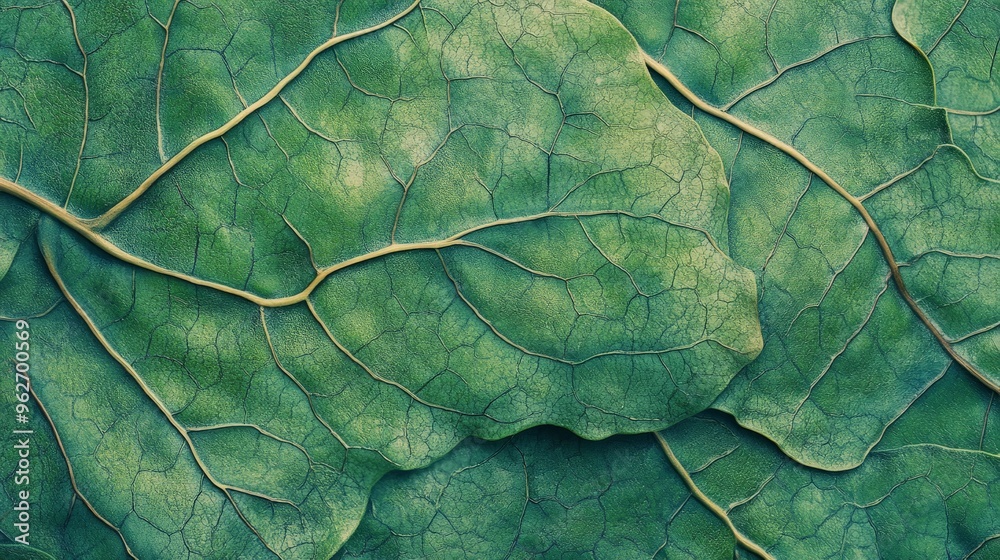 Close-up view of lush green plant leaves with intricate vein patterns, showcasing nature's beauty and elegance in a vivid macro perspective. Close-up view of lush green plant leaves with intricate vein patterns, showcasing nature's beauty and elegance in a vivid macro perspective.