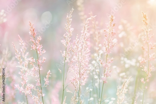 Soft Pastel Meadow