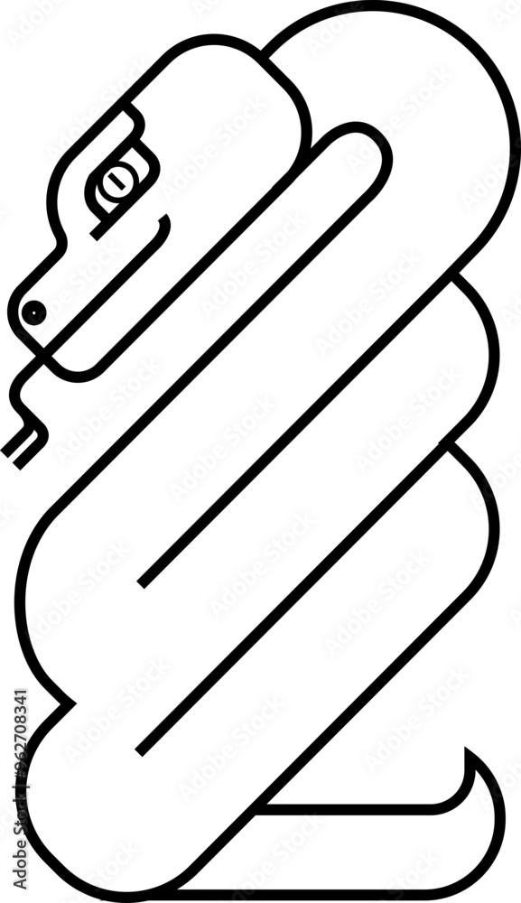 Lunar new year, Chinese New Year 2025 , Year of the Snake , line art ,outline ,Geometric shapes Lunar new year, Chinese New Year 2025 , Year of the Snake , line art ,outline ,Geometric shapes