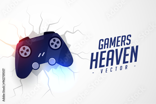 modern video game joystick competition background a gamers heaven