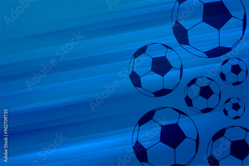 soccer or football league background with text space