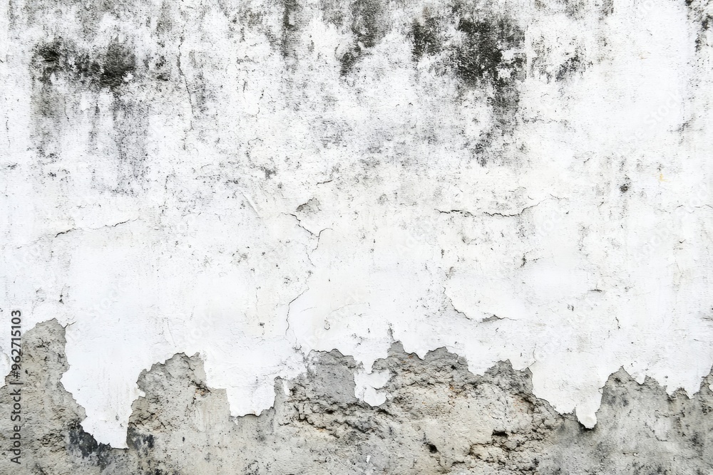Fototapeta premium Grunge Background Texture,Dirty Splash Painted Wall,Abstract Splashed Art.Concrete wall white grey color for background. old grunge textures with scratches and cracks.white painted cement wall, ai