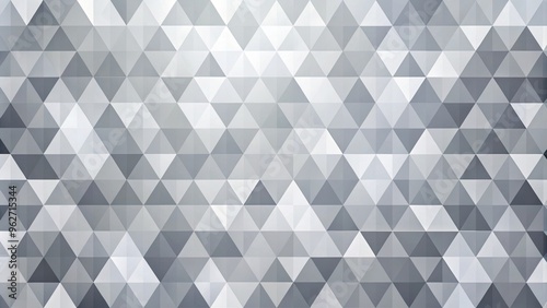 Modern Geometric Abstract Pattern Design In Gray Tones With Subtle Light Effects, Suitable As A Ppt Background Or Business Presentation Template