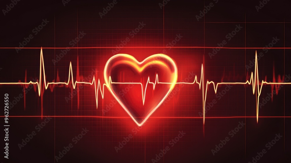 Heart Beats with medical backgrounds Heart Beats with medical backgrounds