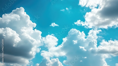 Ethereal clouds in abstract serenity