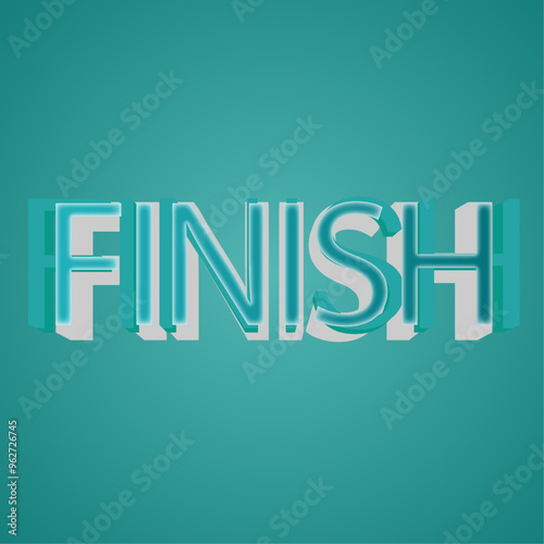 Text effect design template 