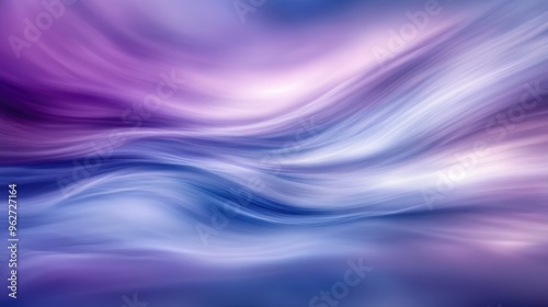Ethereal clouds in abstract serenity
