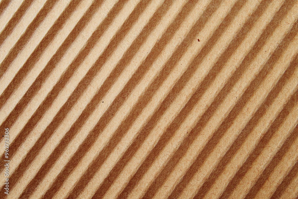 Abstract brown recycled paper background. Old Kraft paper texture box craft stripes pattern. top view , ai Abstract brown recycled paper background. Old Kraft paper texture box craft stripes pattern. top view , ai