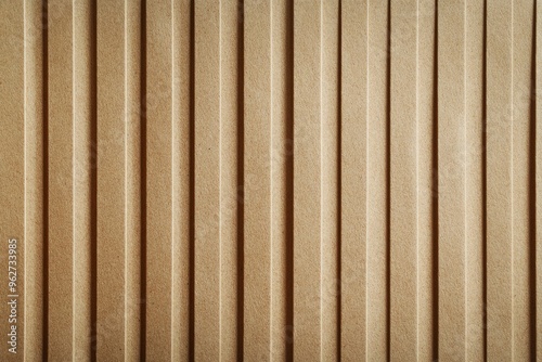 Abstract brown recycled paper background. Old Kraft paper texture box craft stripes pattern. top view , ai